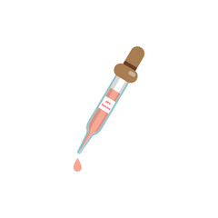 OPV Vaccine Concept Design. Vector Illustration.