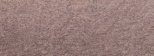 Texture of soft carpet as background, closeup. Banner design