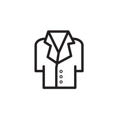 Jacket Coat Wear Outline Icon
