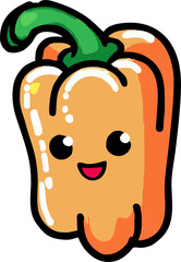 bell pepper png graphic clipart design