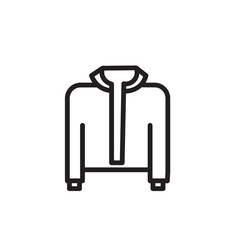 Cloth Fashion Jacket Outline Icon