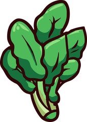 spinach png graphic clipart design