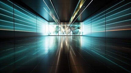 abstract background, futuristic theme light glow wallpaper, Generative Ai
