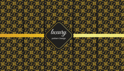 Vector premium gradient art deco pattern, Vector set of design elements, labels, and frames for packaging for luxury products in trendy linear style.