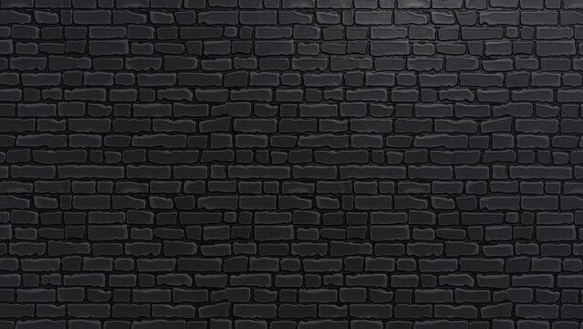 Brick pattern black background