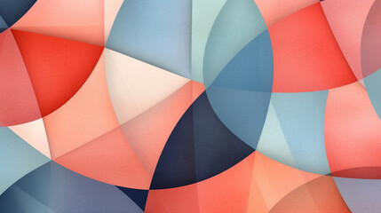 Fototapeta premium Generative AI, an abstract background image that incorporates geometric shapes