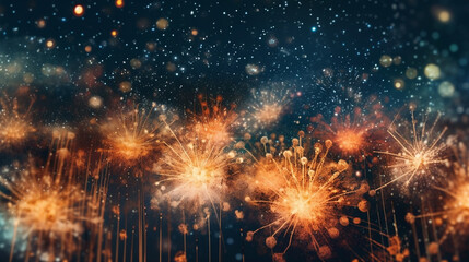 Fototapeta premium Generative AI, an abstract background image using a sparkler effect