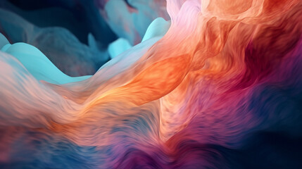 Generative AI, an abstract background image with a fluid movement effect
