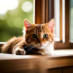 cat on the sill
