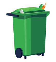 Green bin container