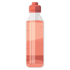 Red water bottle design