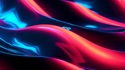 Generative AI, an abstract background image with a neon effect