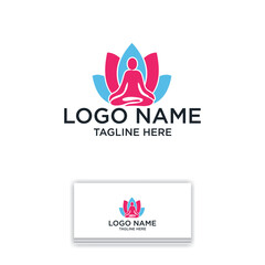 Lotus yoga logo