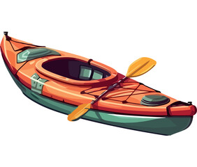 rowing boat vector