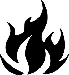 black fire icon