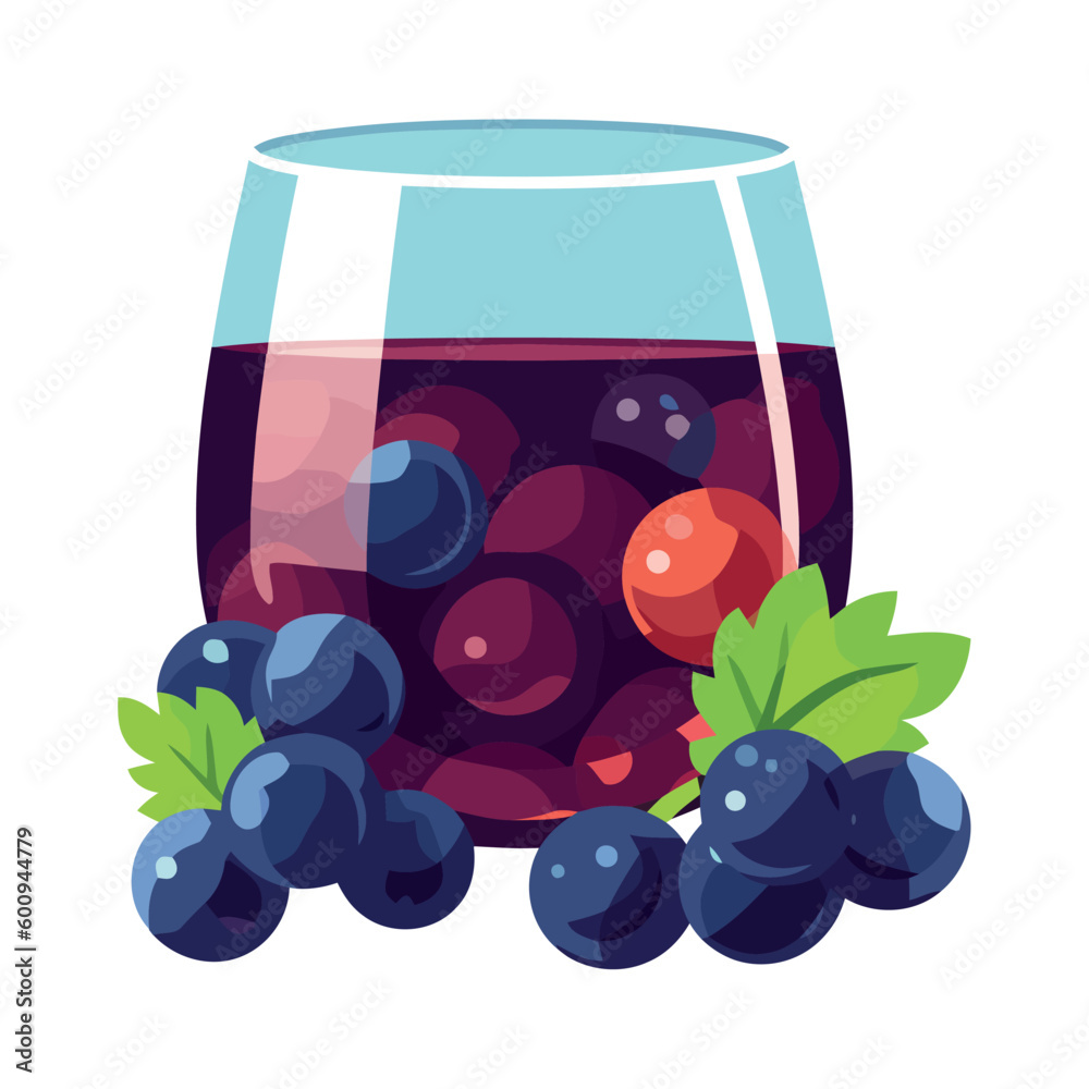 Canvas Prints fresh grape juice, nature sweet refreshment icon