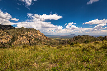 Montezuma Pass Southern Arizona overlooking the Mexico Border