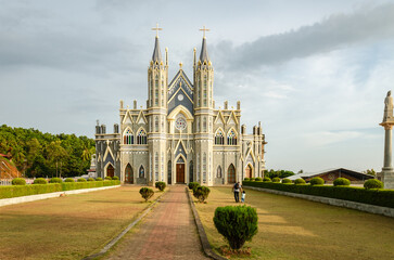 St. Lawrence minor basilica at Attur, Karkala, India