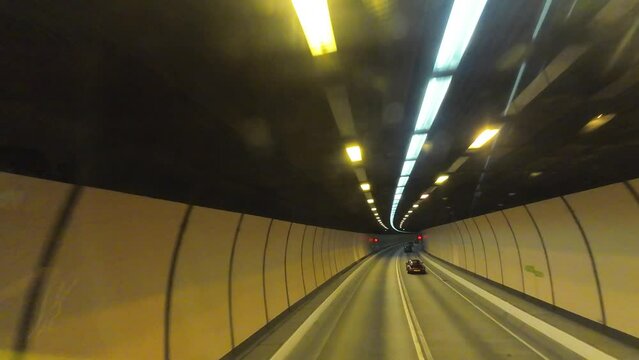 highway with Tunnel, the expressway at tate carin hk, May 4 2023