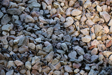 Gravel texture. Stones background. Stones texture for your design.