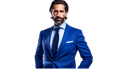 Confident Businessman Professional  Successful Business Man in Action