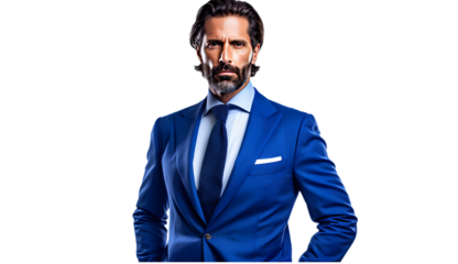 Confident Businessman Professional  Successful Business Man in Action