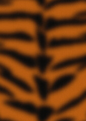 Tiger Print Grainy Background