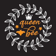 queen bee svg