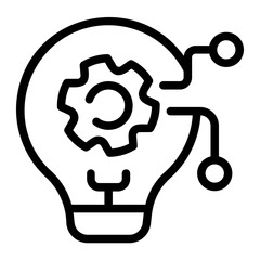 innovation Line Icon