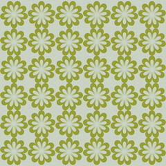 Pattern with floral and geometric elements. Intersecting curved and straight bold stripes forming abstract floral ornament. Vector background for design. Seamless Decorative lattice for louver.