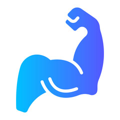 muscle Gradient icon