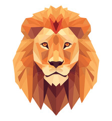 Lion face design