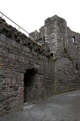 Fototapeta na wymiar Caernarfon Castle, Caernarfon, North Wales