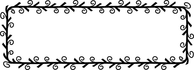 Minus frames Flower wreath spiral leaf floral vector decoration triumph border framing pressed flowers background black for congratulations birthday wedding anniversary valentine Christmas new year 