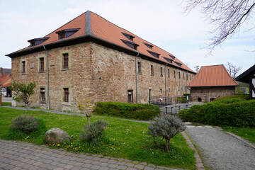 altes historisches Geb&auml;ude auf dem Gel&auml;nde vom Kloster W&ouml;ltingerode in der N&auml;he von Goslar in Deutschland 