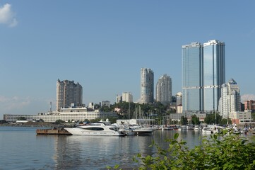Obraz premium Fedorov Bay in Vladivostok