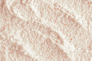Vanilla cream ice cream. Ice cream texture. Delicious sweet dessert close-up as a background.