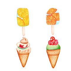 summer ice cream collection