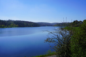 Blick auf den Twistesee in Hessen
