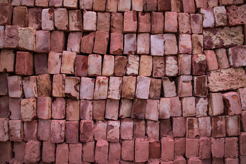 Building Construction Material brick blocks for industrial abstract pattern Texture background wallpaper