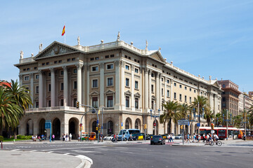Fototapeta na wymiar Military Government of Barcelona