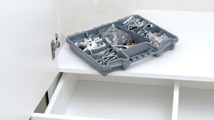 furniture fittings, furniture assembly concept