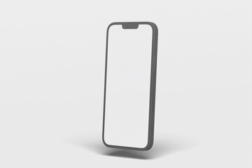 Smartphone Clay Blank Mockup