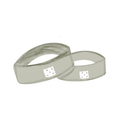 couple silver ring