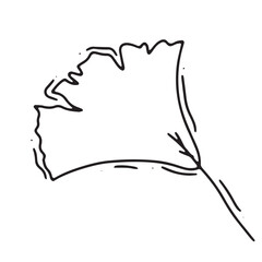 Bubble speech flower leaf monoline