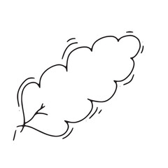 Bubble speech flower leaf monoline