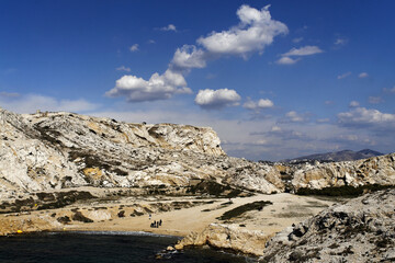 Le parc national des Calanques entre Marseille et Cassis