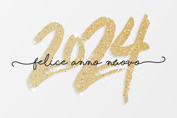 felice anno nuovo - buon anno 2024