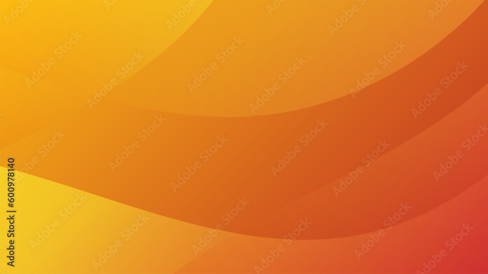 Canvas Prints abstract orange background with waves