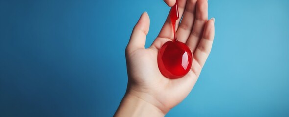 heart blood give health help life donation day world donor. Generative AI.